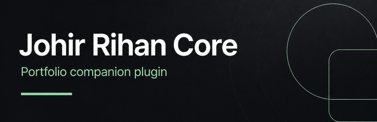 Johir Rihan Core