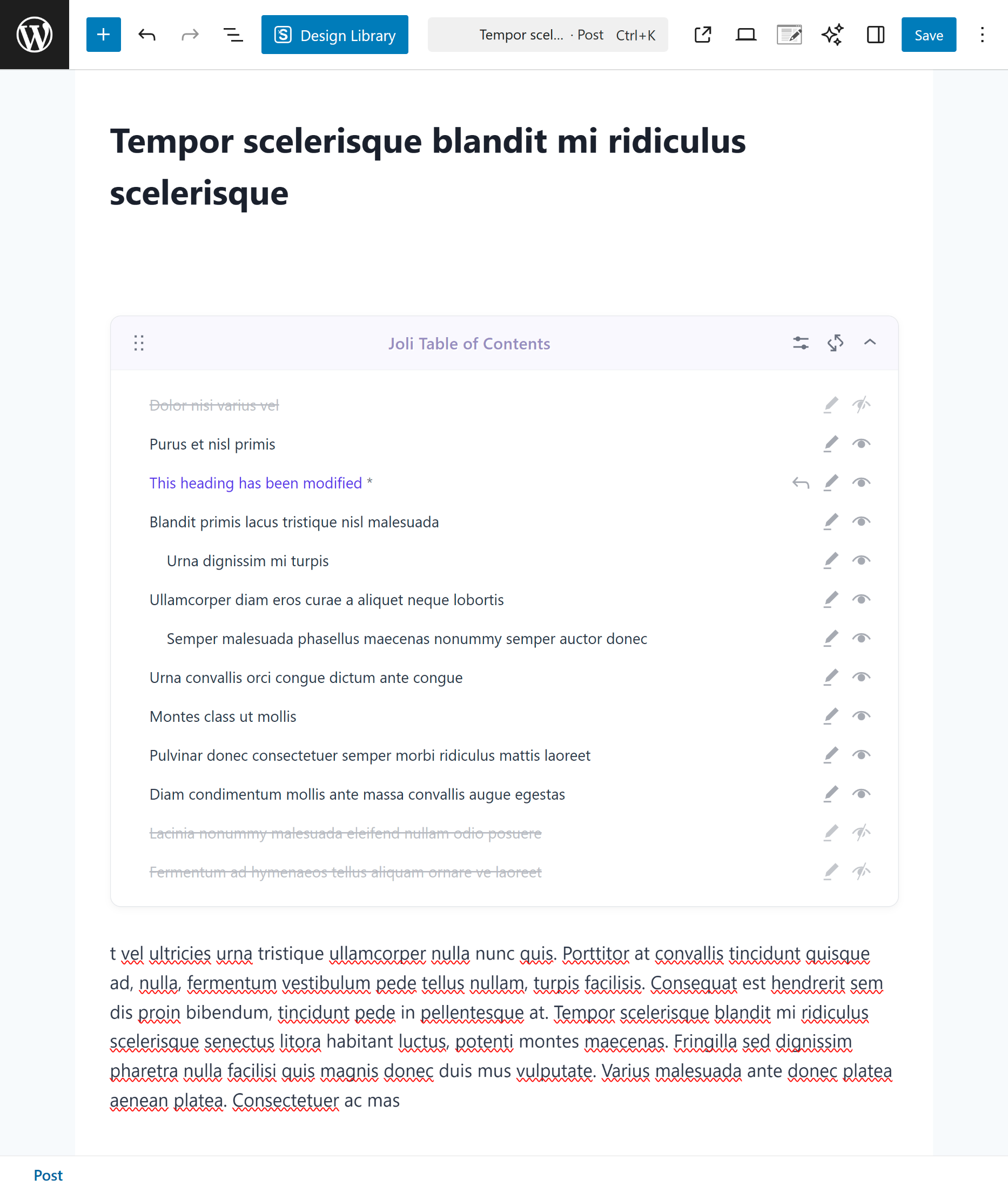 Gutenberg Block — Example 1