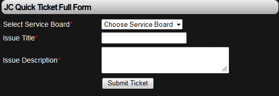 JoomConnect Quick Ticket Lite