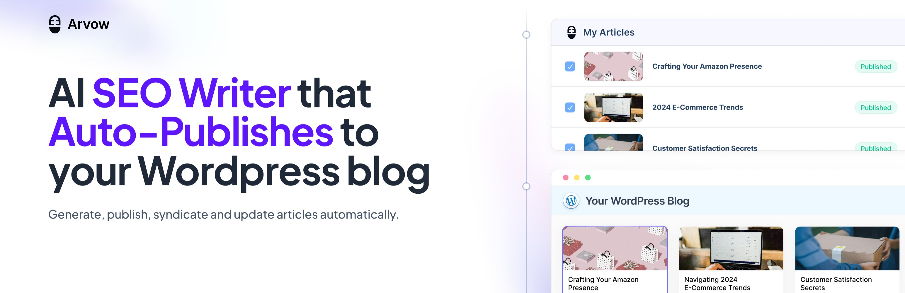 Arvow AI SEO Writer