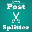 jQuery Post Splitter Icon