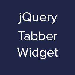 jQuery Tabber Widget Icon