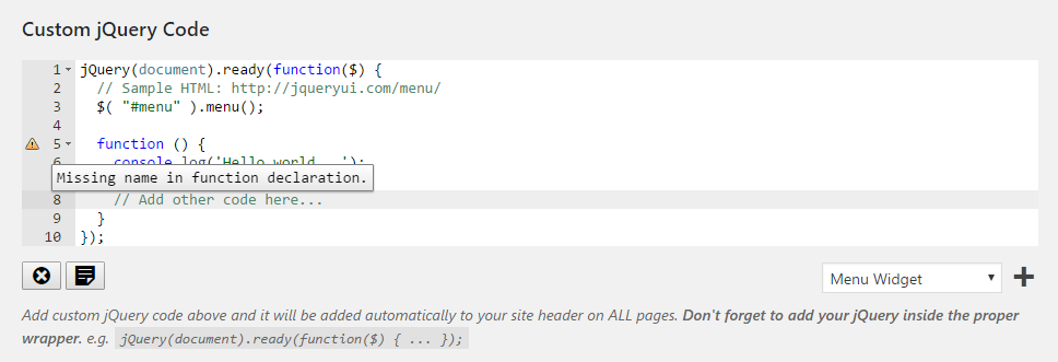 JavaScript editor even includes a built-in debugger! (Pro only)