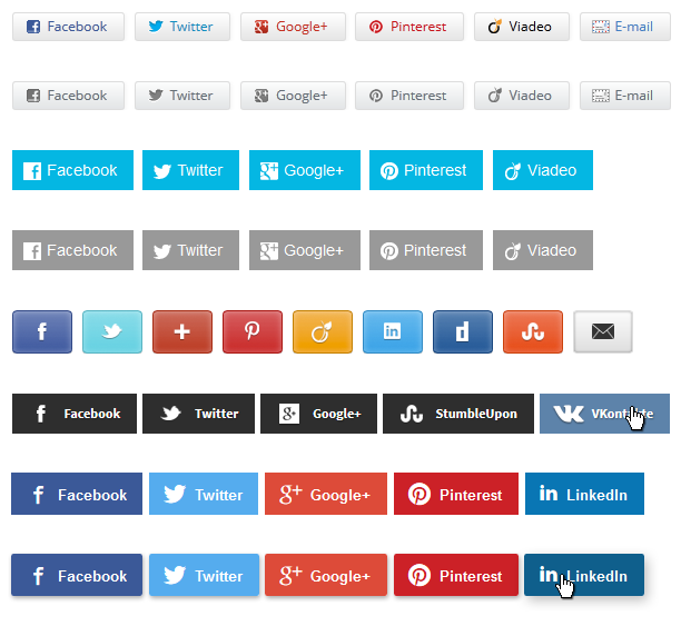 Default Themes available