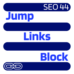 Jump Links Block (SEO 44) Icon