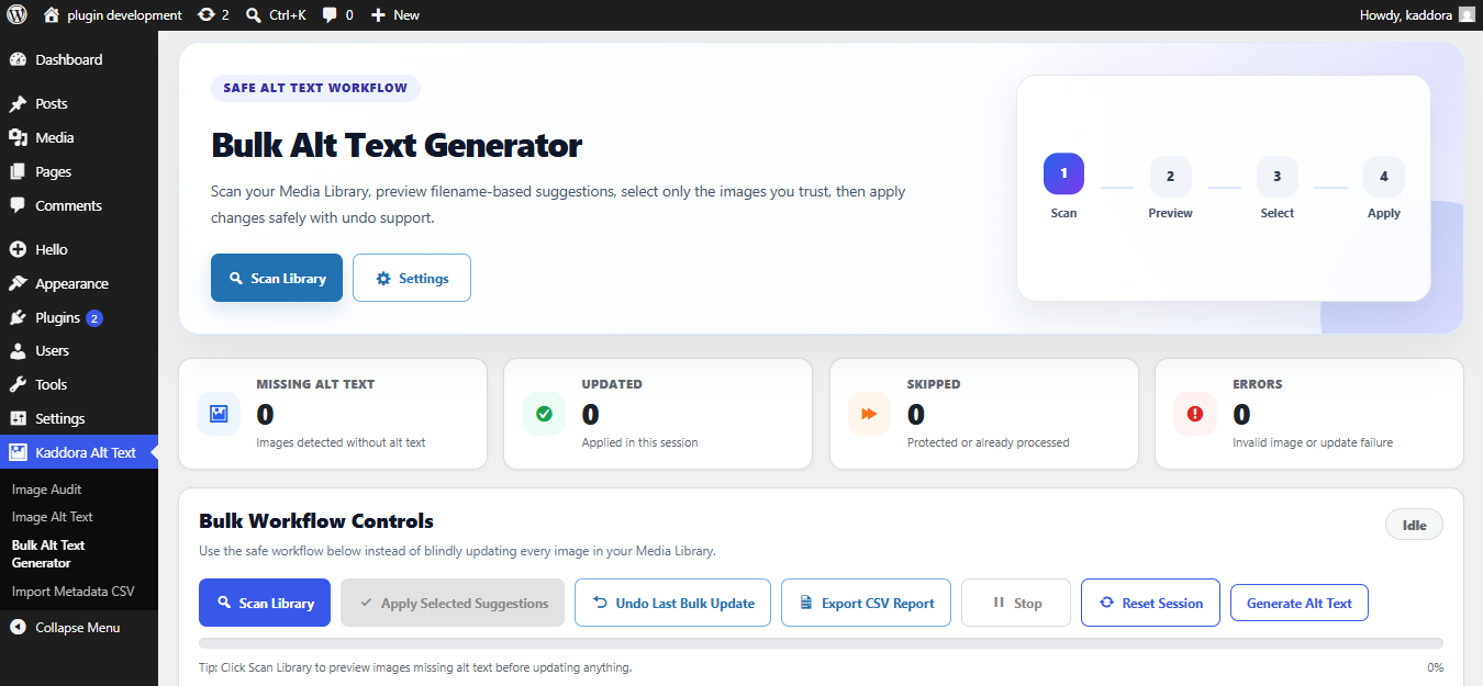 Advanced workflow modules.