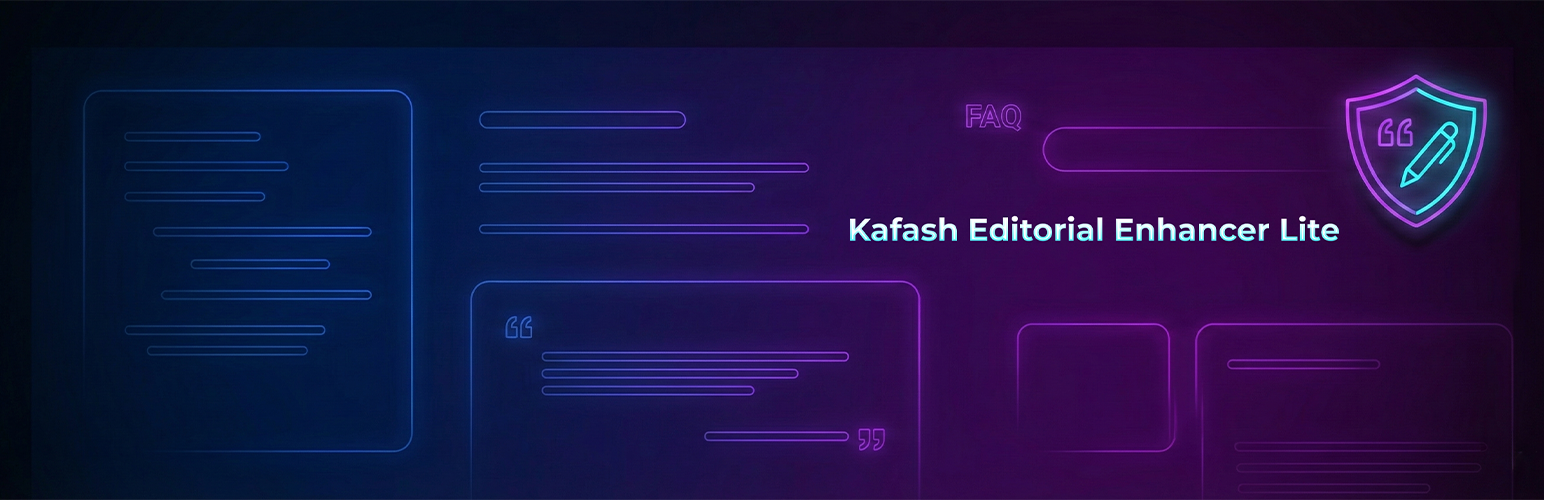 Kafash Editorial Enhancer (Lite)