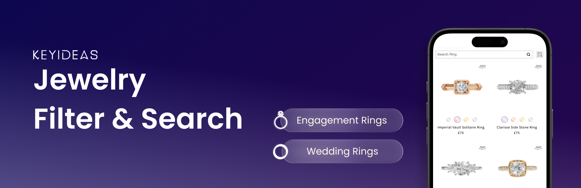 Keyideas Jewelry Filter & Search