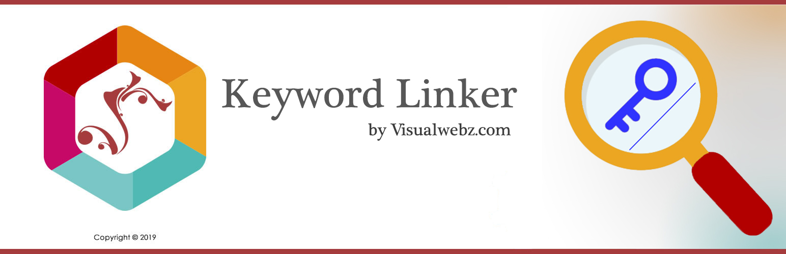 WordPress 外掛 Keyword Linker 的封面圖片。