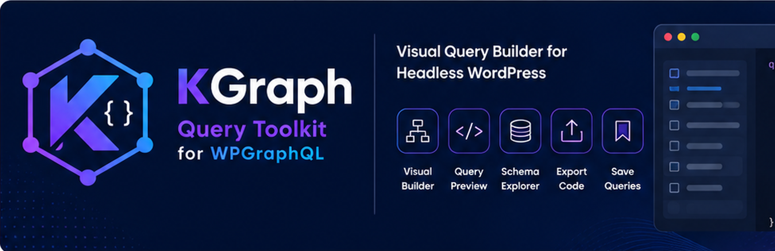 KGraph Headless Toolkit for WPGraphQL