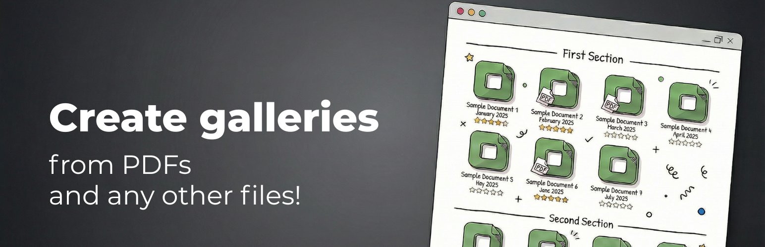 KindPixels PDF Gallery – Turn Files into Clean Galleries