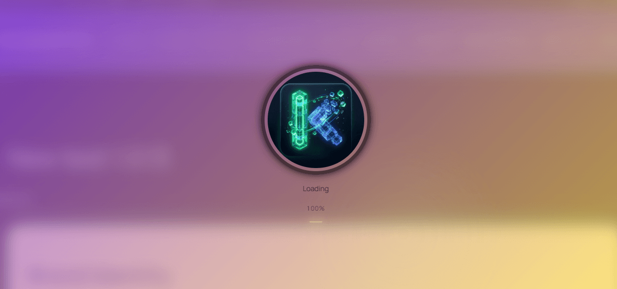 Branded KineticHub Page Loader frontend example