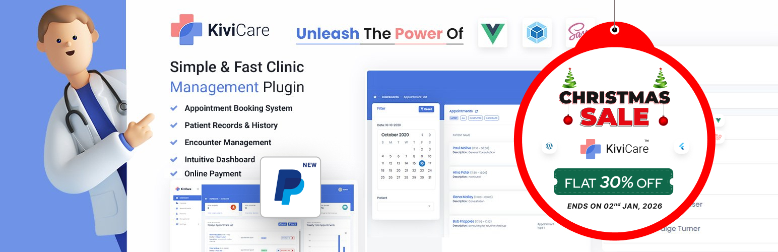 KiviCare – Clinic & Patient Management System (EHR)