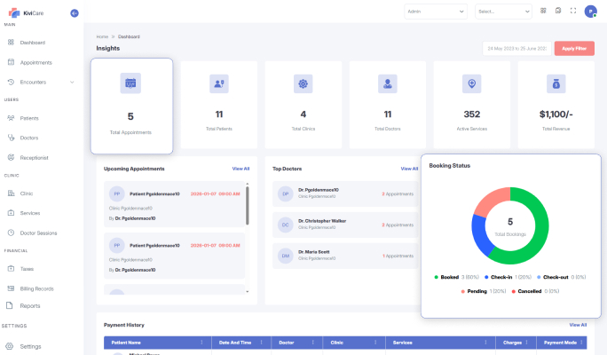 KiviCare – Clinic & Patient Management System (EHR)
