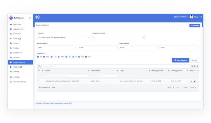 KiviCare – Clinic & Patient Management System (EHR)