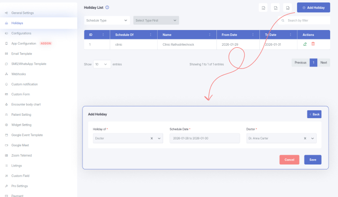 KiviCare – Clinic & Patient Management System (EHR)