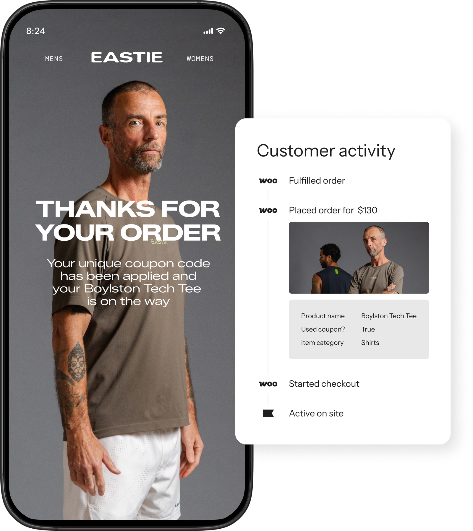 Sync your WooCommerce store data within minutes