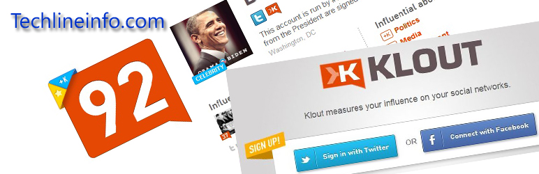 Klout Badge Plugin