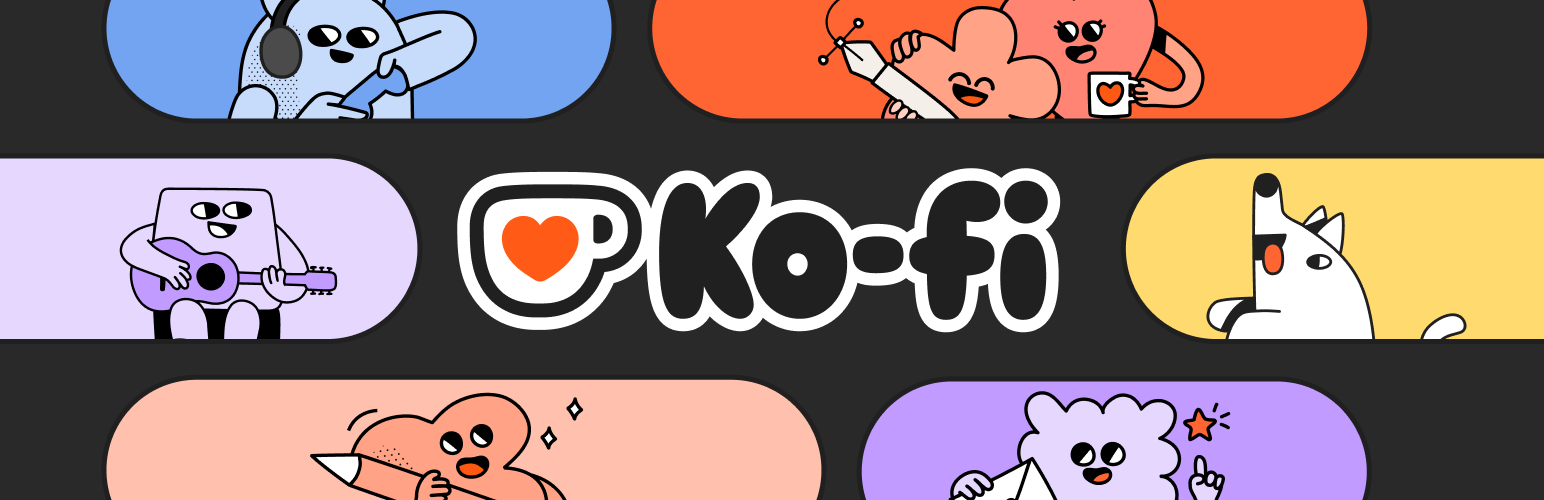 WordPress 外掛 Ko-fi Button 的封面圖片。