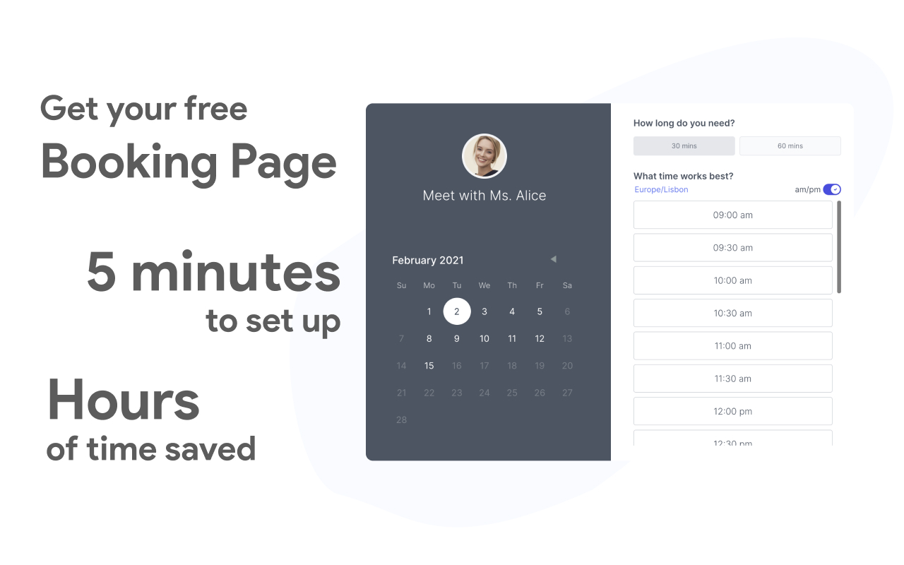 Save hours every week with your new Koalendar booking pages