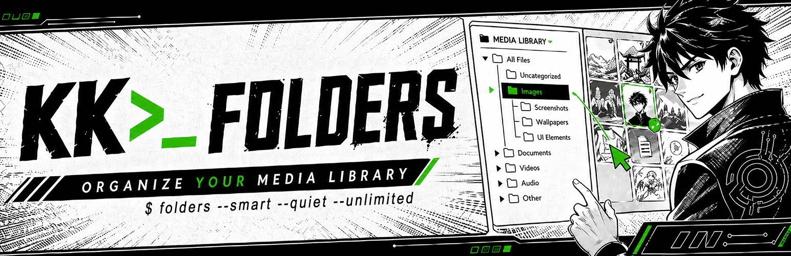 KooKoa Folders – Media Library Folders & File Organizer