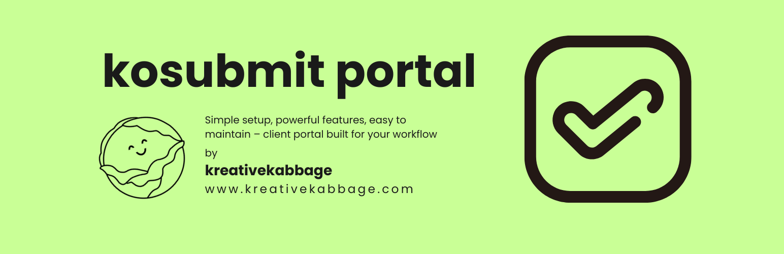 kosubmit portal lite