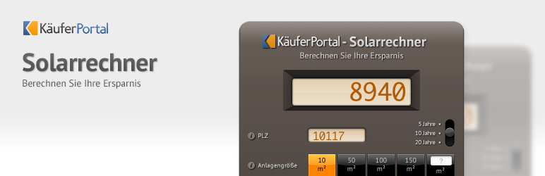 Käuferportal Solarrechner-Plugin