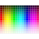 Central Color Palette Icon