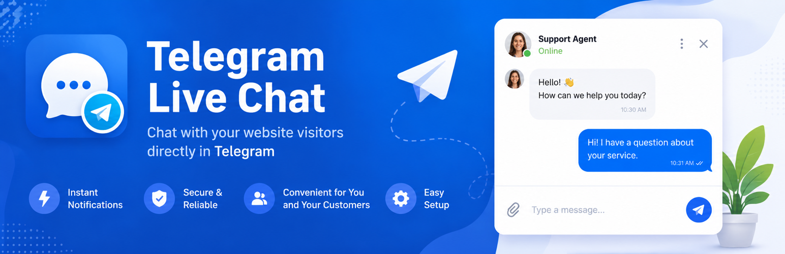 L3 – Live Chat via Telegram