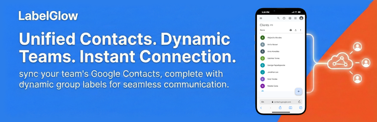 LabelGlow for Google Contacts