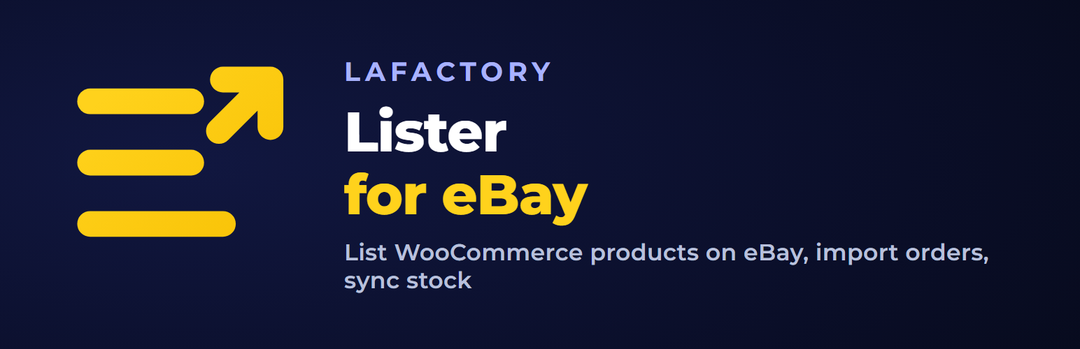 LaFactory Lister for eBay