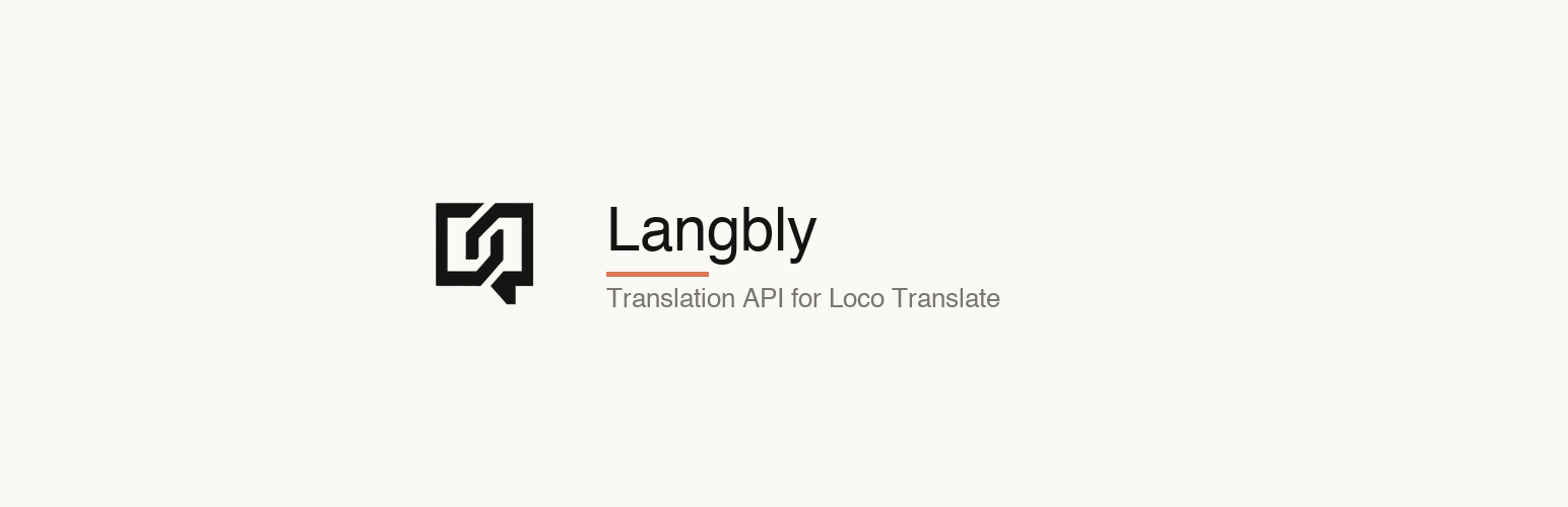 Langbly for Loco Translate