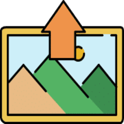 Large Images Uploader Icon