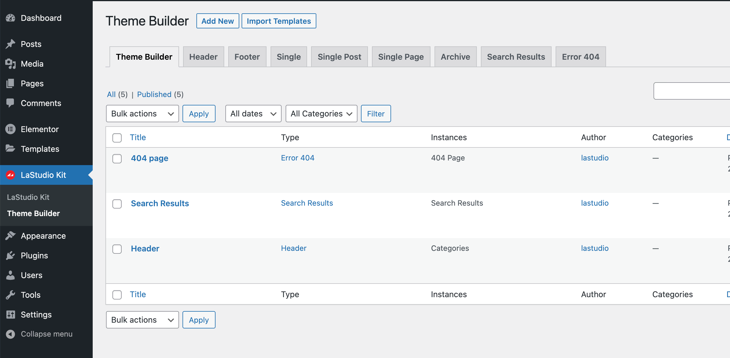 Plugin Settings