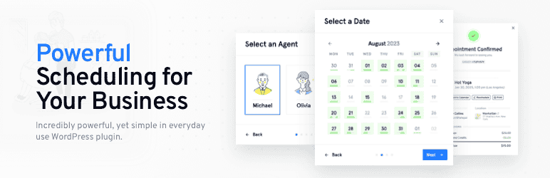 LatePoint – Calendar Booking Plugin for Appointments and Events