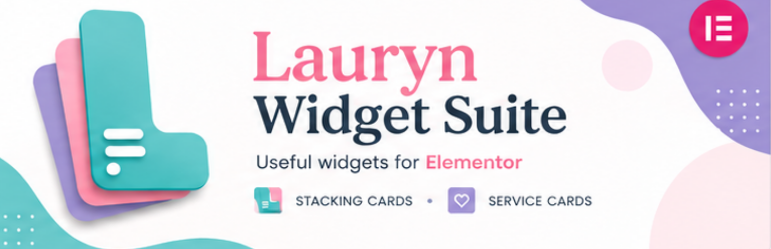 Lauryn Widget Suite for Elementor