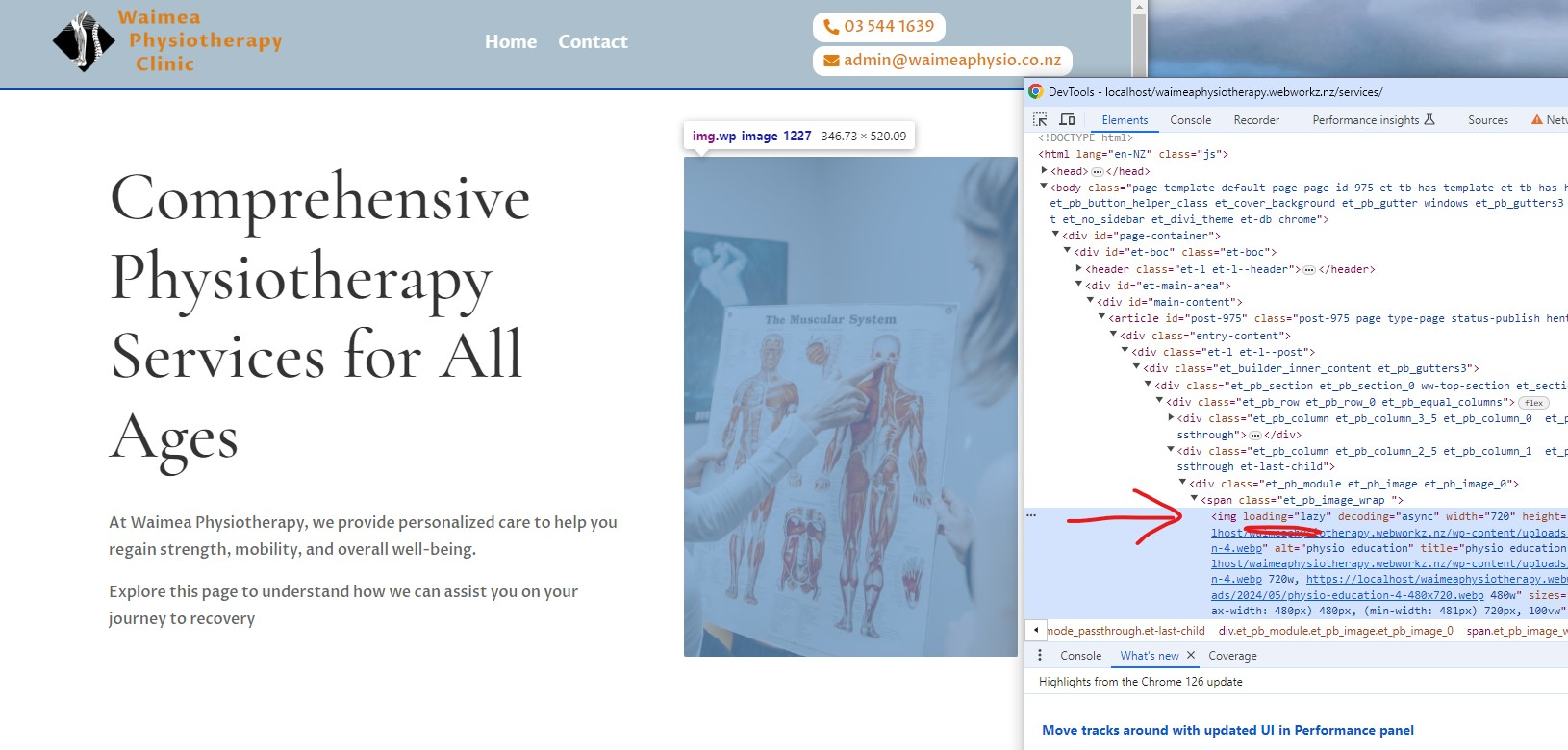 Above The Fold image loading without plugin - Atf image being lazy loaded => BAD