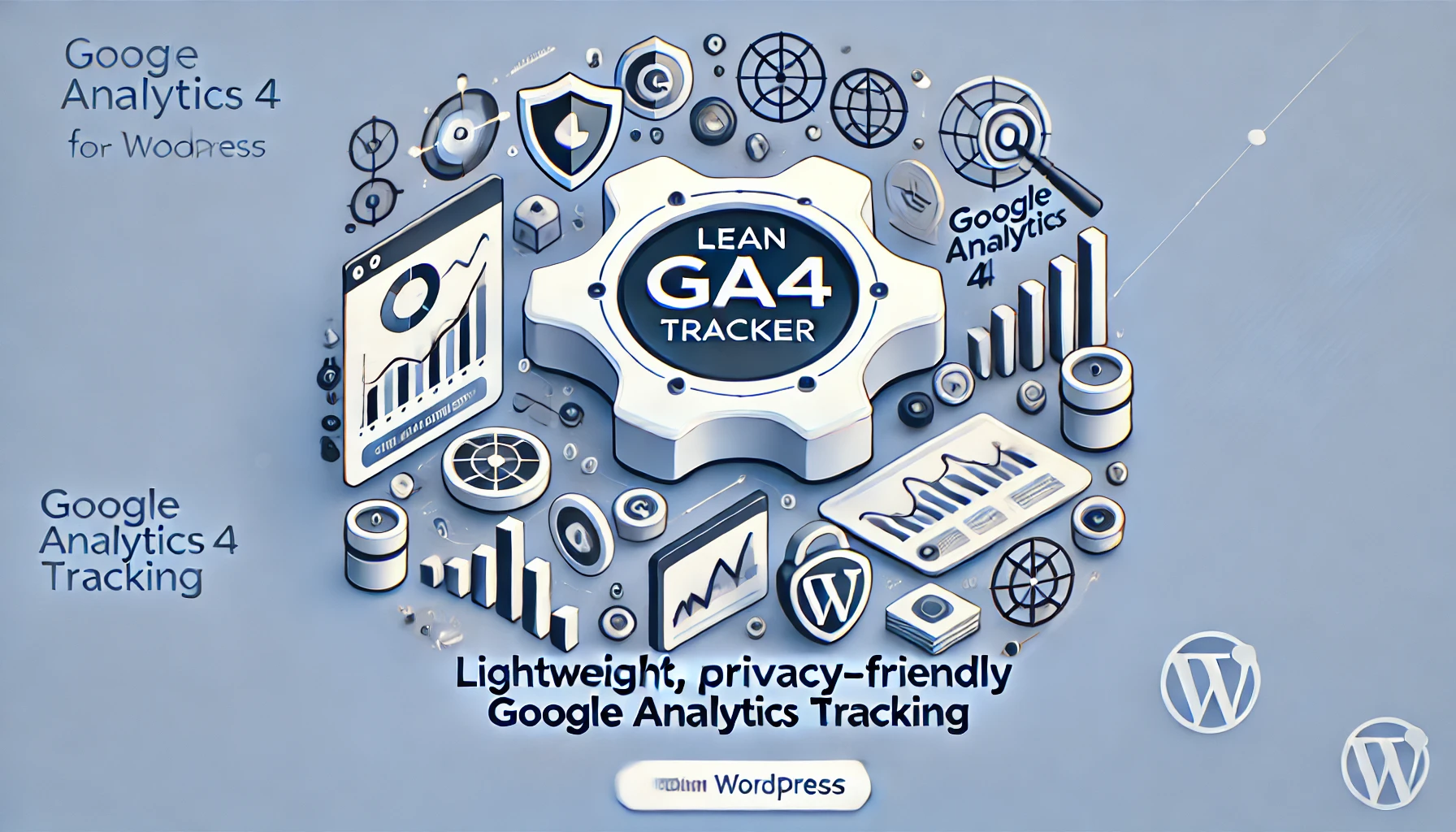 WordPress 外掛 Lean GA4 Tracker 的封面圖片。
