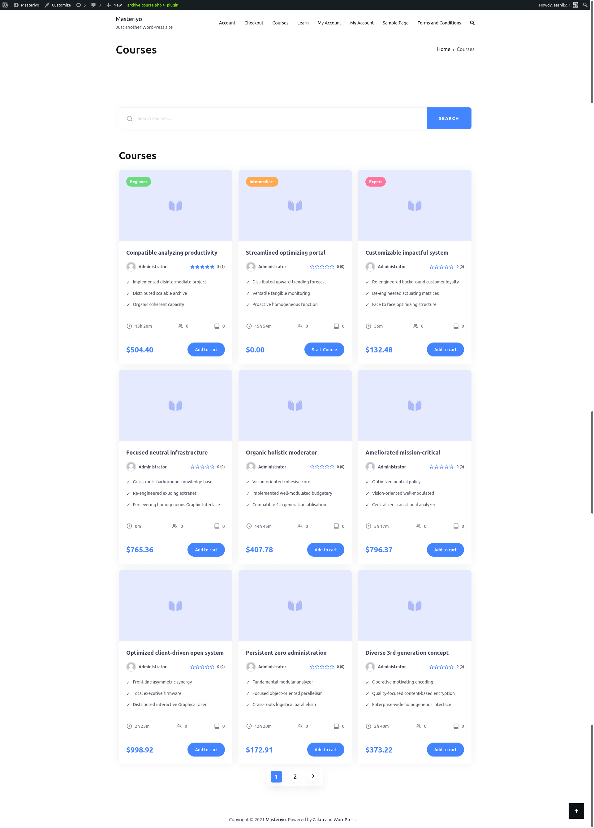 Masteriyo LMS – Online Course Builder for eLearning, LMS & Education
