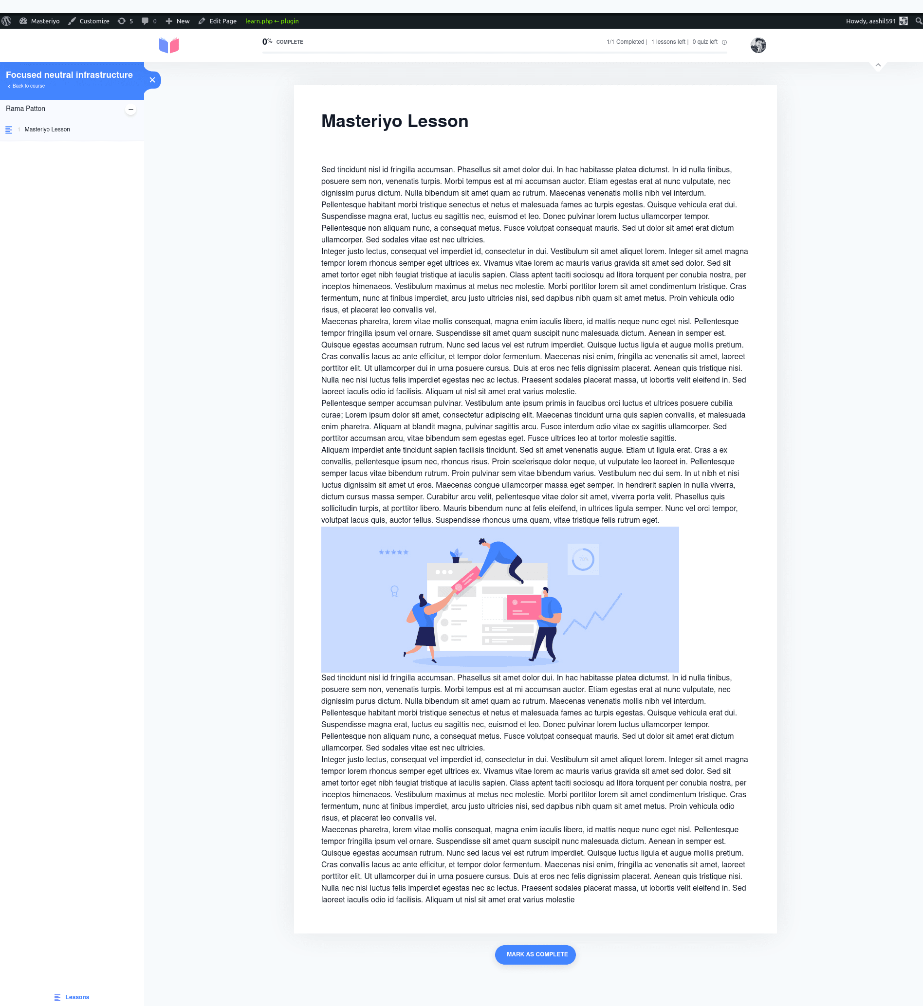 Masteriyo LMS – Online Course Builder for eLearning, LMS & Education