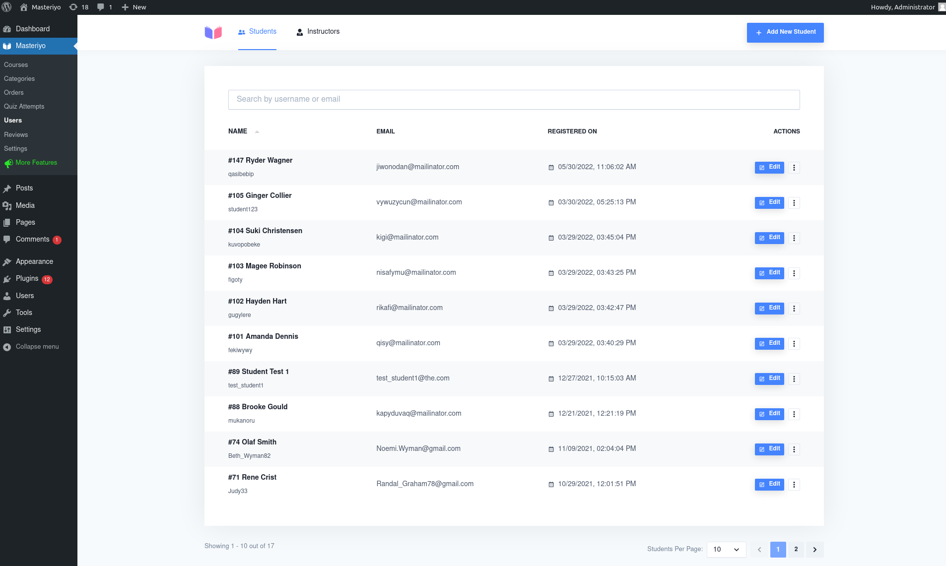 Masteriyo LMS – Online Course Builder for eLearning, LMS & Education