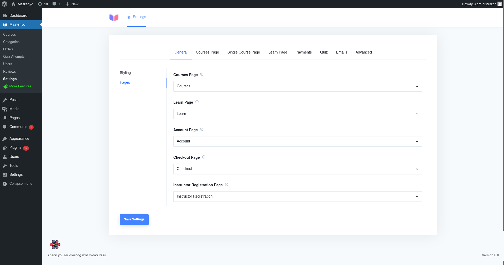 Masteriyo LMS – Online Course Builder for eLearning, LMS & Education