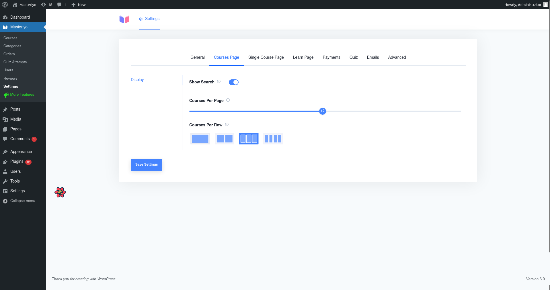 Masteriyo LMS – Online Course Builder for eLearning, LMS & Education