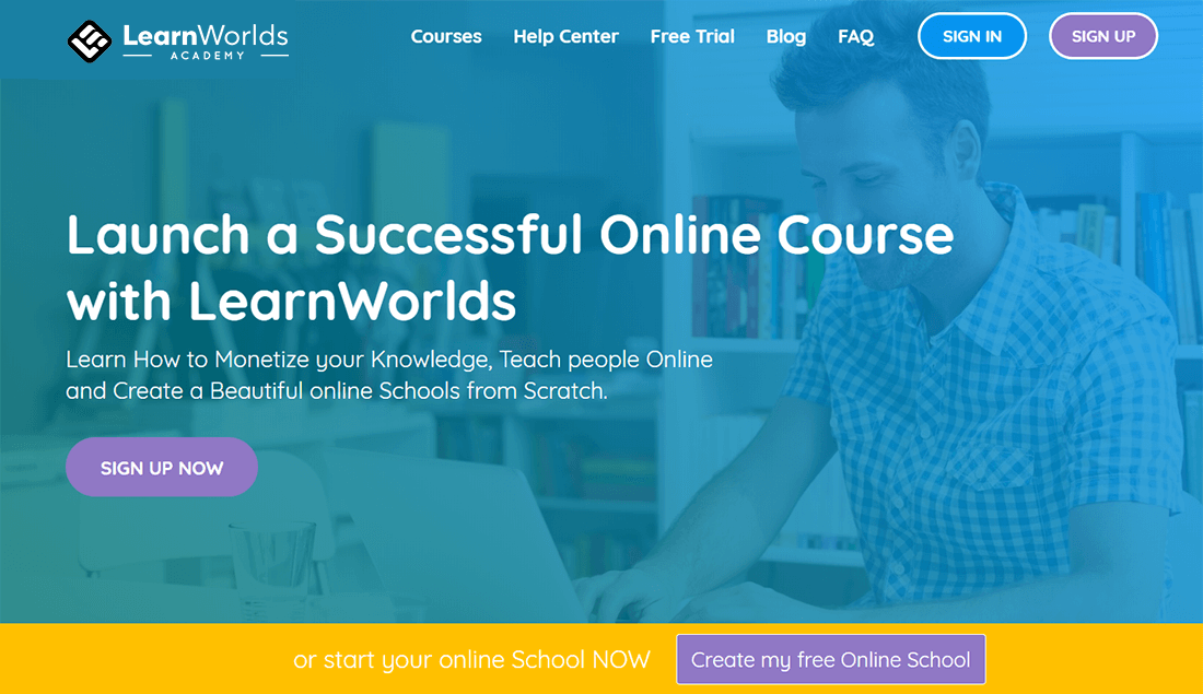 LearnWorlds School Sign in Sign up