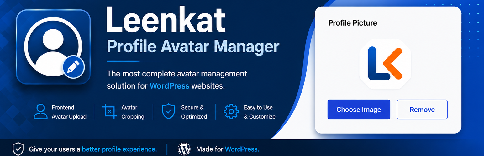 Leenkat Profile Avatar Manager