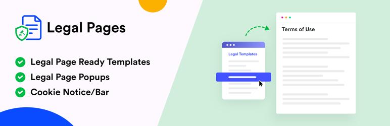 Product image for Legal Pages – Privacy Policy, Terms & Conditions, GDPR, CCPA, and Cookie Notice Generator.