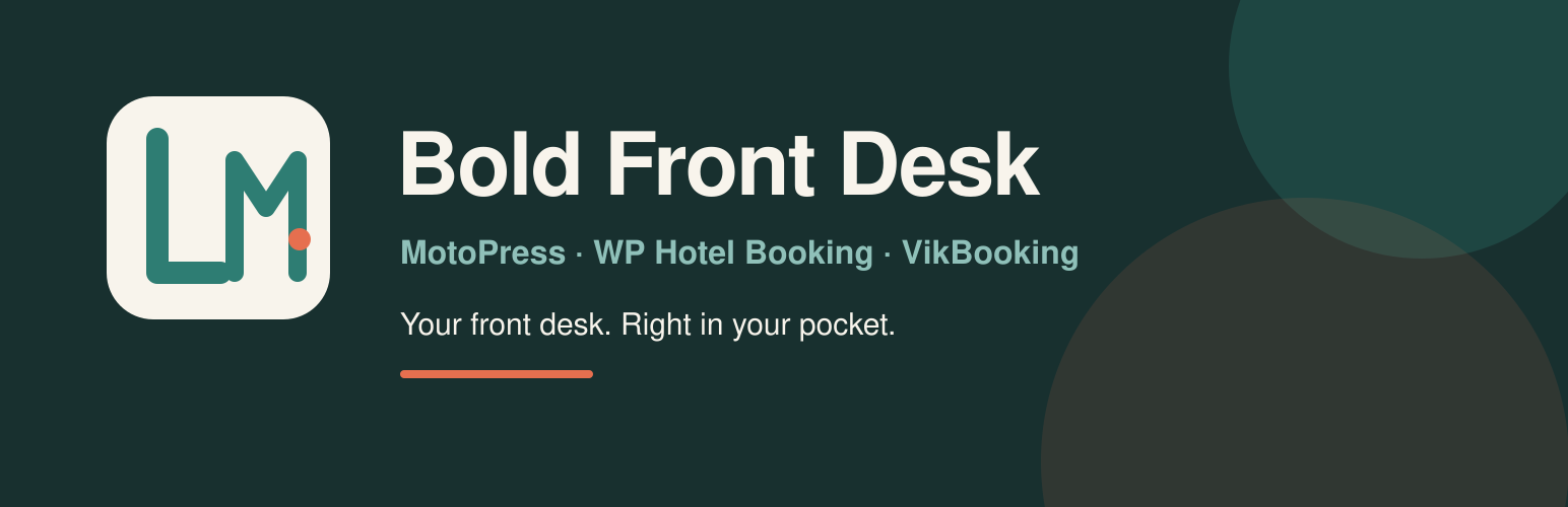 LeMoulin Front Desk for MotoPress Hotel Booking