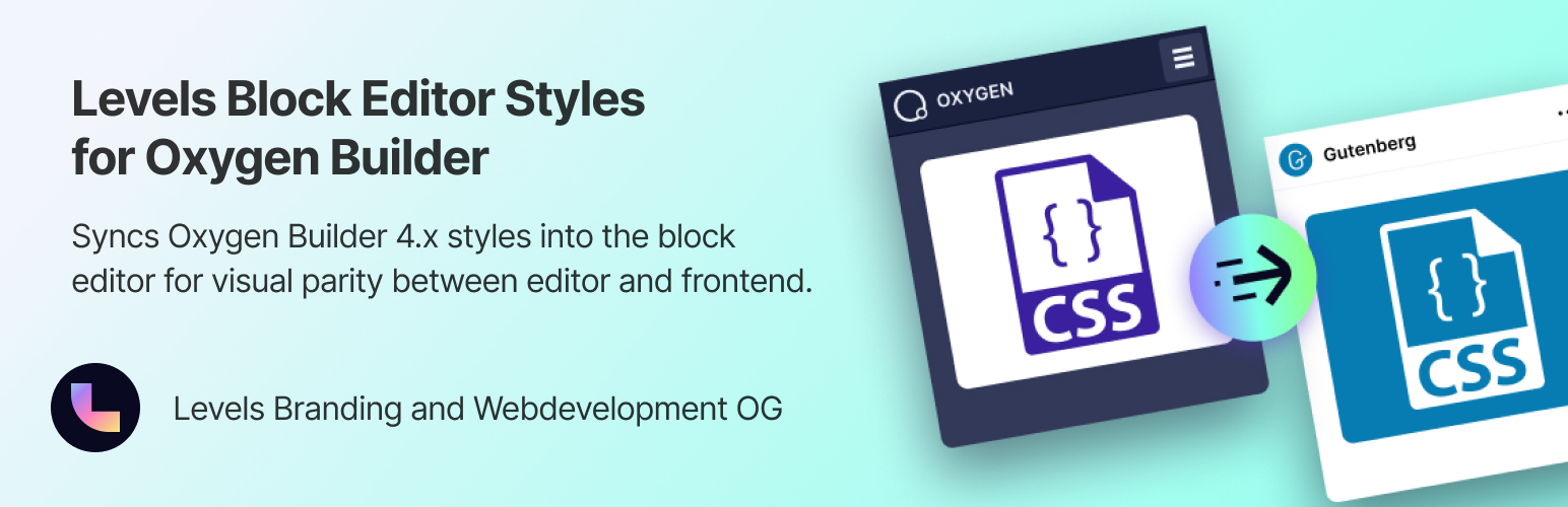 Levels Block Editor Styles for Oxygen Builder