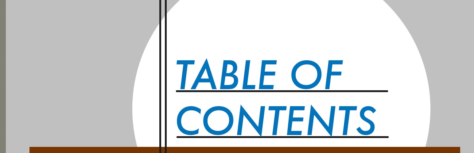 LH Table of Contents