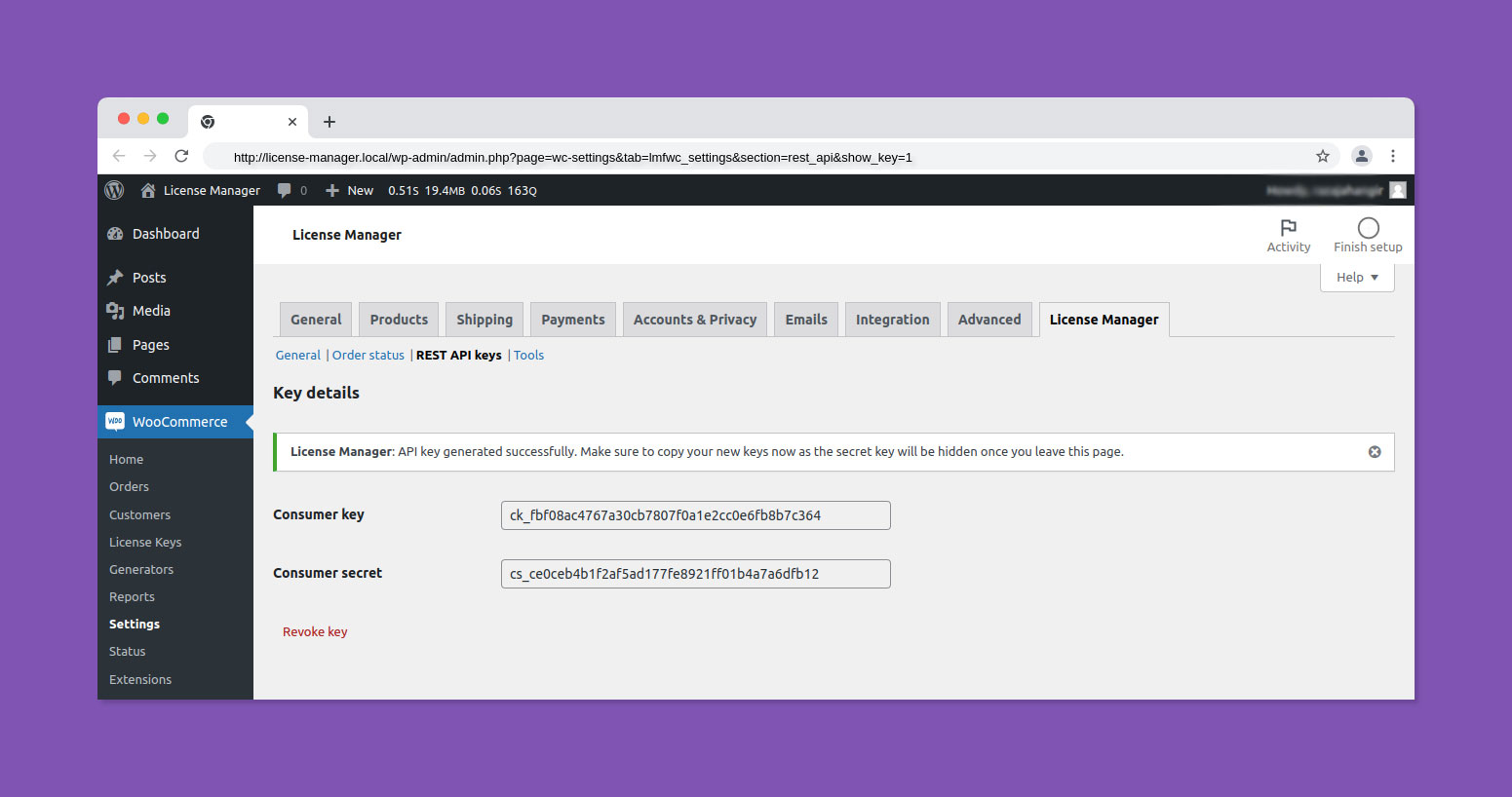 License Manager for WooCommerce